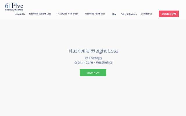 61Five Health & Wellness's page as the assistant saw it
