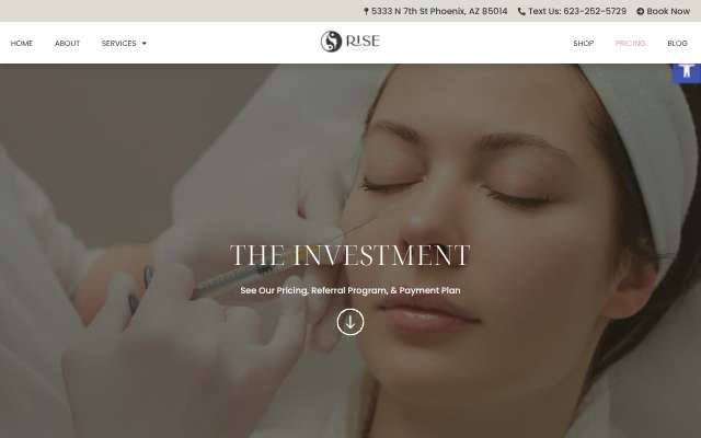 Page cited for Rise Aesthetics
