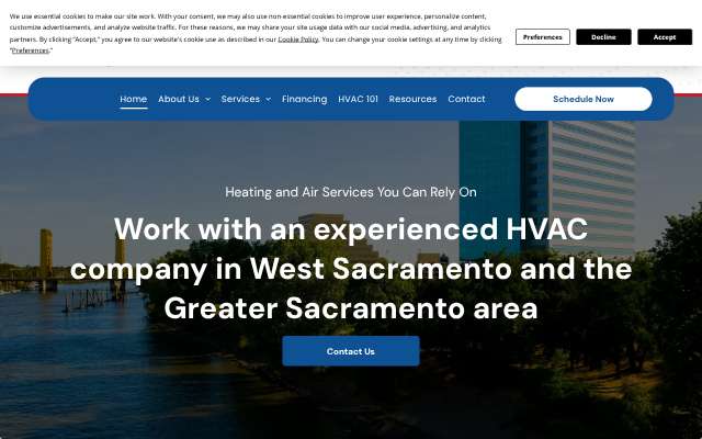 Rey's Air Solution, Inc.'s page as the assistant saw it