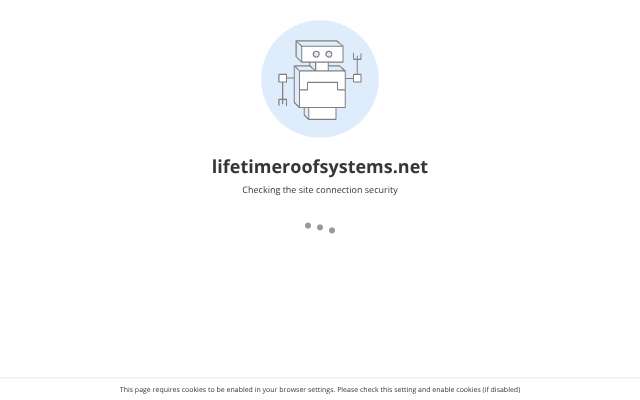 Page cited for Lifetime Roof Systems Inc