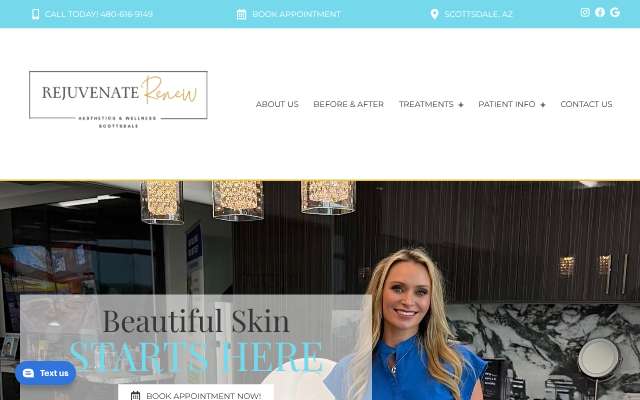 Rejuvenate Renew's page as the assistant saw it
