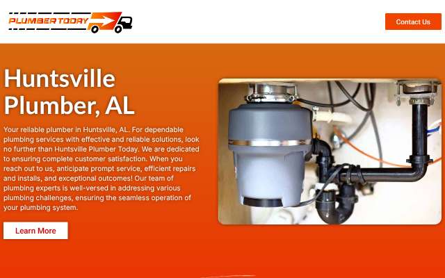 Huntsville Plumber Today's page as the assistant saw it