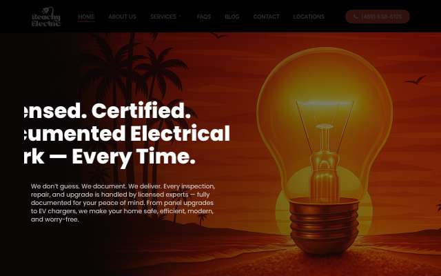 Page cited for Beachy Electric