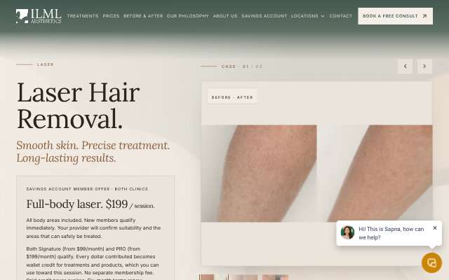 ILML (I Love My Look) — Southlake's page as the assistant saw it
