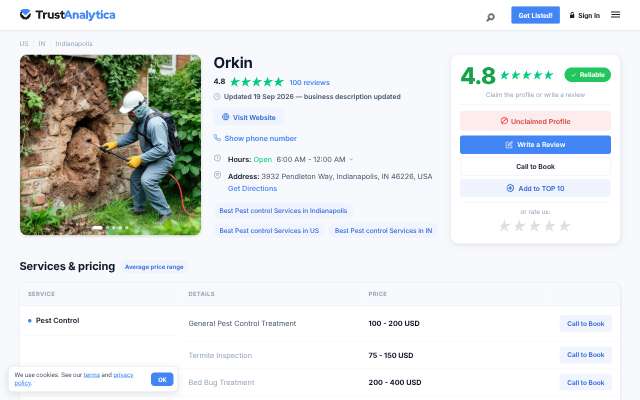 Orkin's page as the assistant saw it