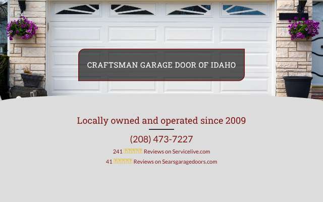 Page cited for Craftsman Garage Door of Idaho