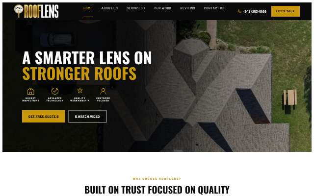 Rooflens's page as the assistant saw it