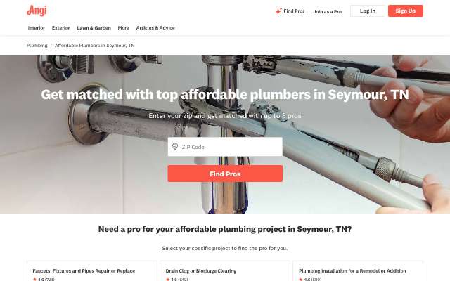 1 Tom Plumber's page as the assistant saw it