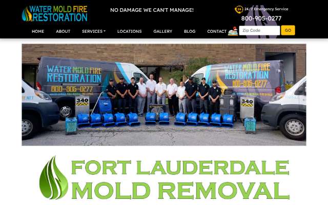Page cited for Water Mold Fire Restoration of Fort Lauderdale