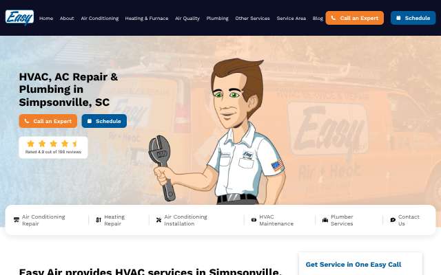 Page cited for Easy Air + Heat + Plumbing