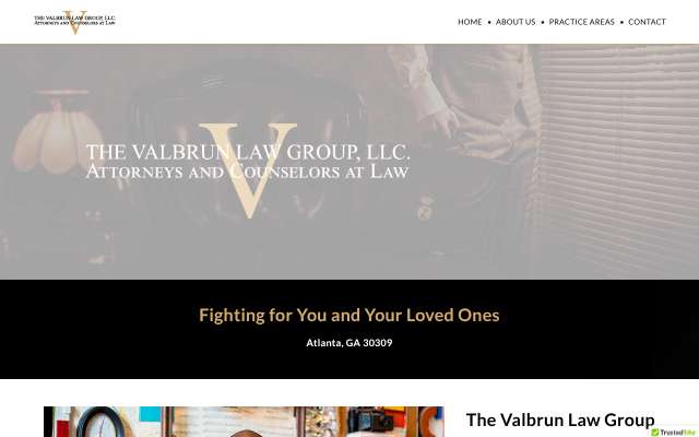 James K. Valbrun's page as the assistant saw it