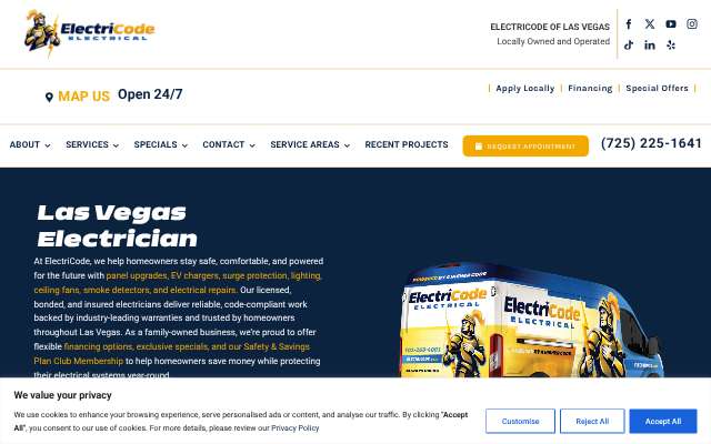 Page cited for Electricode