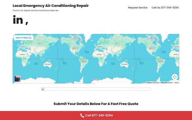 Air Systems Ac & Htg's page as the assistant saw it