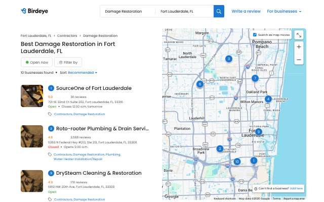 Page cited for DrySteam Cleaning & Restoration