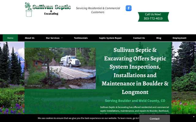 Page cited for Sullivan Septic & Excavating