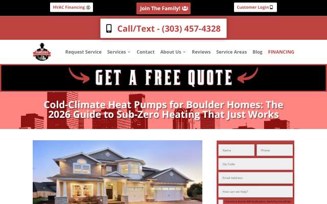 Goodfellas Heating & Cooling's page as the assistant saw it