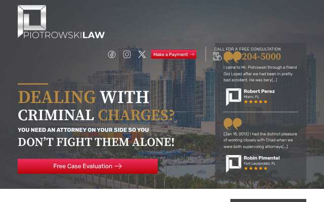 Page cited for Piotrowski Law