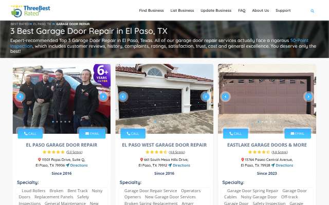 Page cited for Eastlake Garage Doors & More