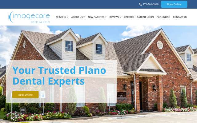 Imagecare Dental Group's page as the assistant saw it