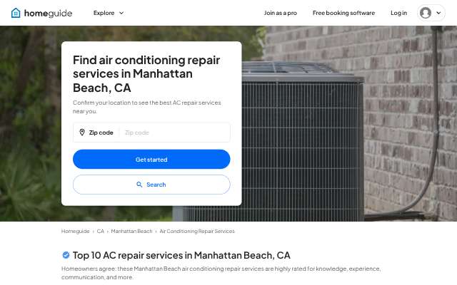 Page cited for California Air Conditioning Systems