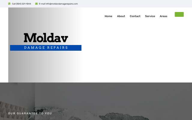 Moldav Repairs's page as the assistant saw it