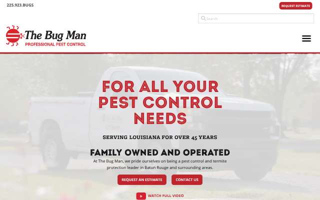 Page cited for The Bug Man