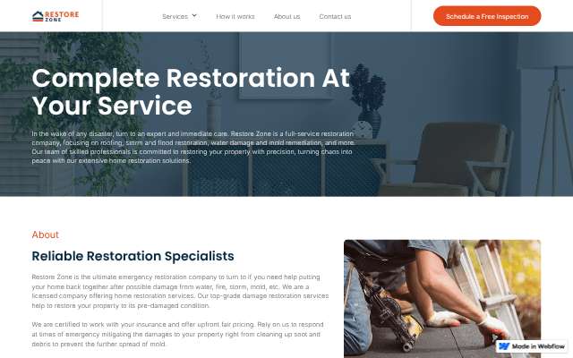Restore Zone's page as the assistant saw it