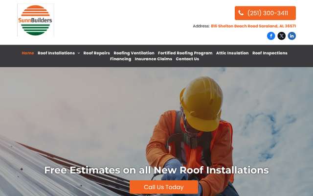 Page cited for Sunnbuilders