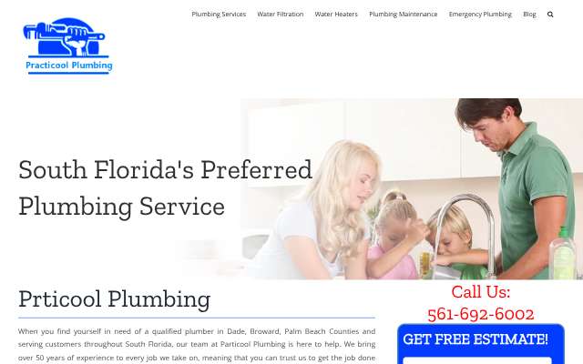 Emergency Plumber 24/7 (Practicool Plumbing)'s page as the assistant saw it