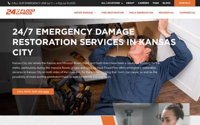 Page cited for 24 Hour Flood Pros of Kansas City