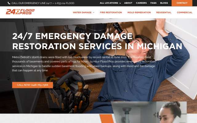 Page cited for 24 Hour Flood Pros of Michigan