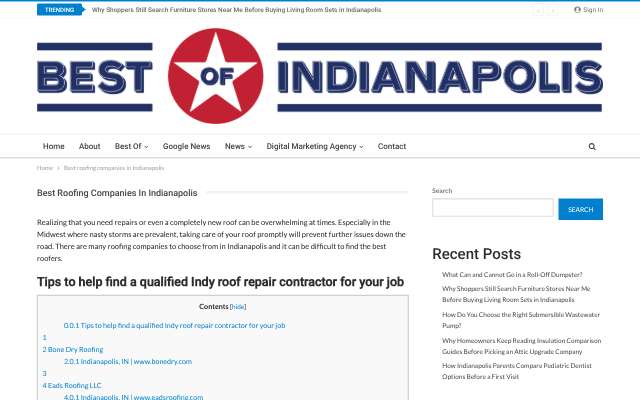 Page cited for Kingdom Roofing Systems