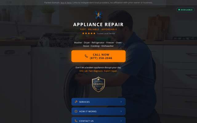 Page cited for ManhattanWave Appliance Repair