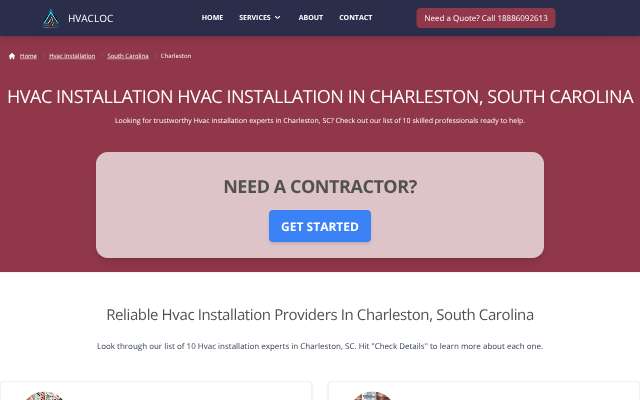 Pardee Service Experts's page as the assistant saw it