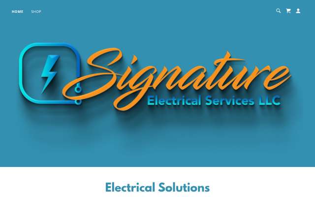 Page cited for Signature Electrical Services