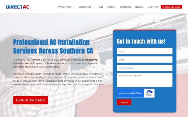 Direct AC's page as the assistant saw it