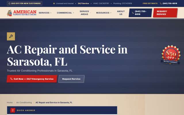 American PHC's page as the assistant saw it