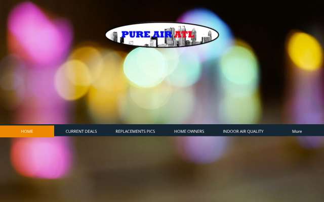 Pure Air ATL's page as the assistant saw it
