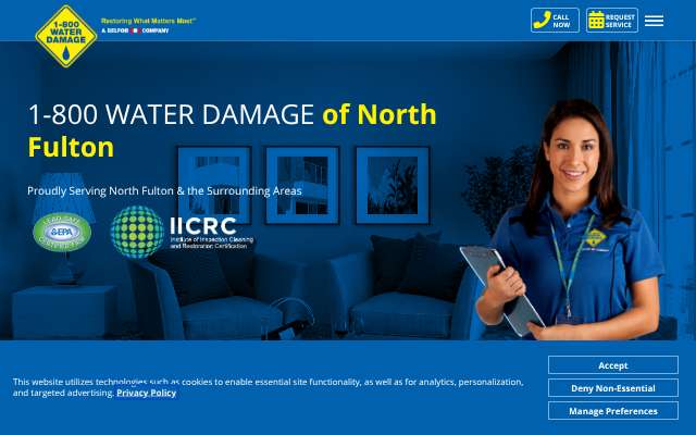 Page cited for 1-800 Water Damage of North Fulton