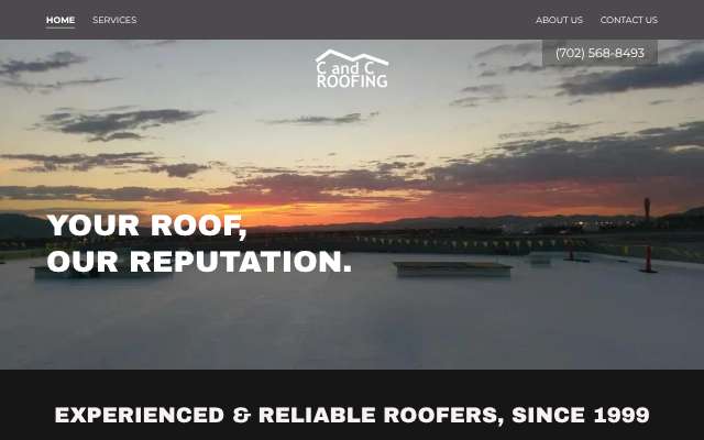 Page cited for C & C Roofing