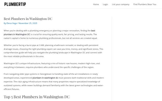 Page cited for E.R. Services