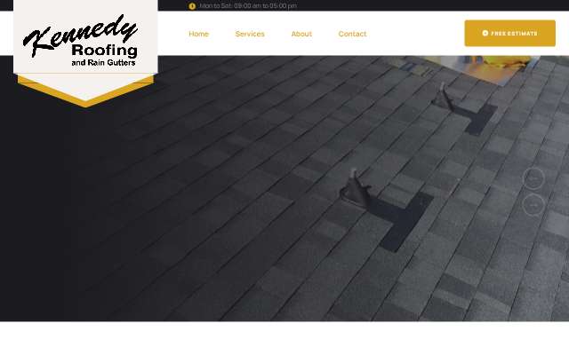 Page cited for Kennedy Roofing & Exteriors