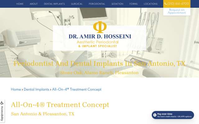 Aesthetic Periodontal & Implant Specialists (Drs. Hosseini & Brummerhop)'s page as the assistant saw it
