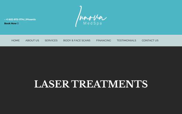 Page cited for Innova MedSpa