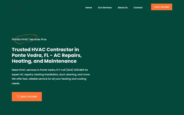 Florida HVAC Services Pros (Rice HVAC)'s page as the assistant saw it