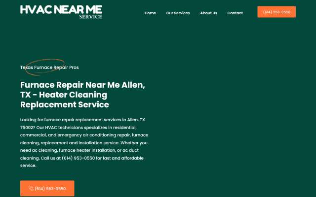 Skokie Heating Cooling Repair's page as the assistant saw it