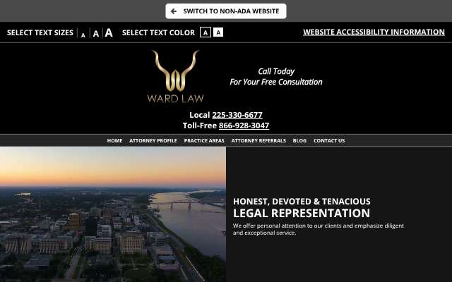 Samuel "Chuck" Ward's page as the assistant saw it