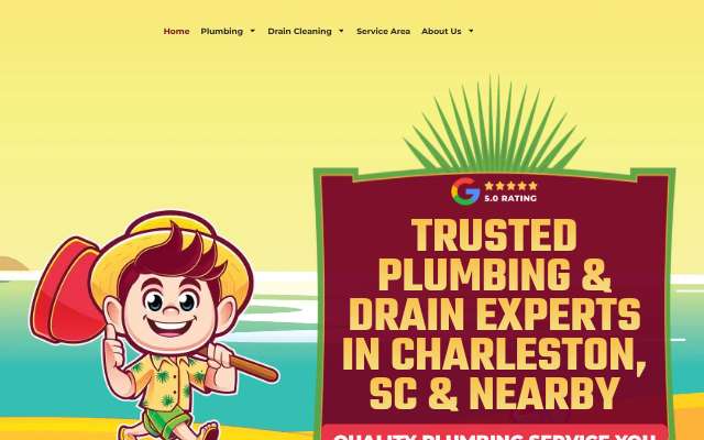 Page cited for Palmetto Plumbing, Drain Cleaning & Water Heater Repair