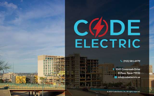 Page cited for Code Electric Inc