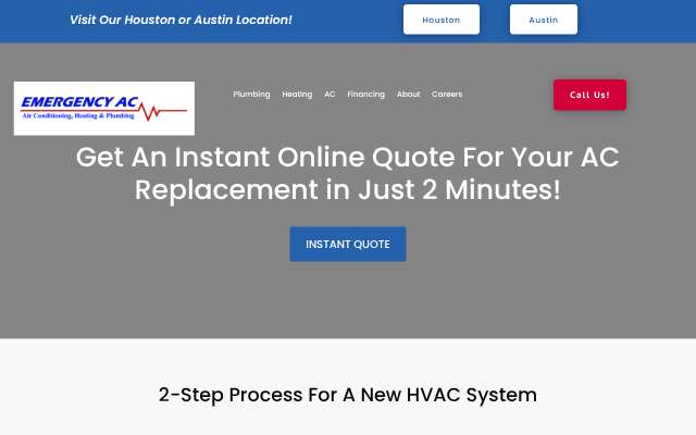 Emergency AC's page as the assistant saw it